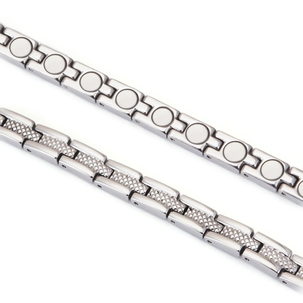 Магнитные браслеты из нержавеющей стали или на ногу для женщин магнитные лодыжку