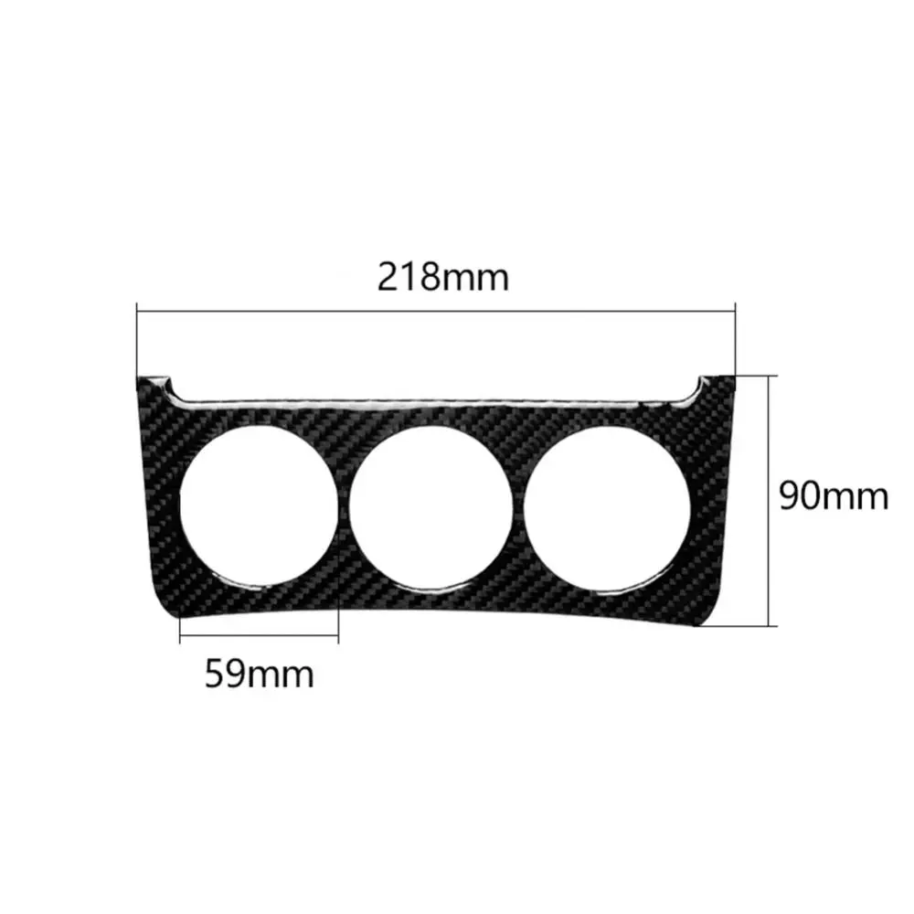 

Car Central Control Knob Frame Sticker Auto Interior Decor Decal for Nissan