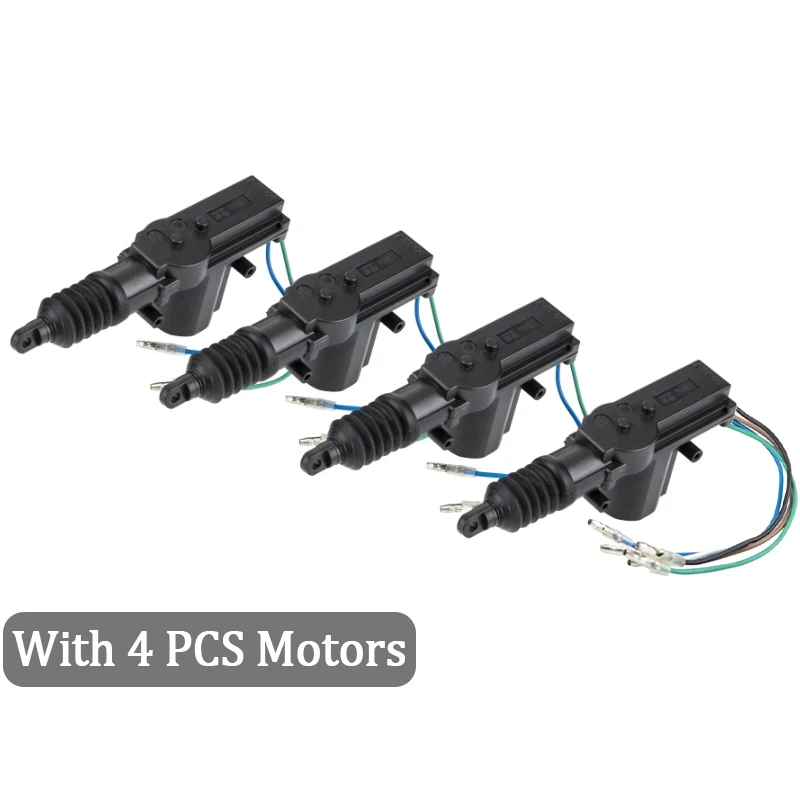 Car Lock Door Remote Control Keyless Entry System Locking Kit with 4 Actuator Universal 12V | Автомобили и мотоциклы