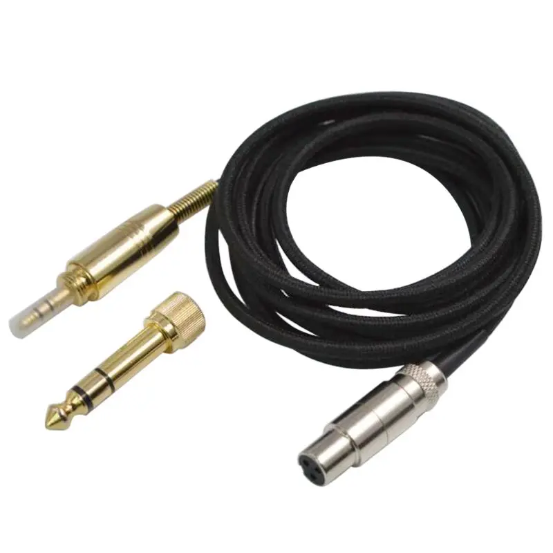 

6.3/3.5mm Jack Headphone Cable Audio Line Cord for AKG Q701 K702 K267 K712 K141 19QA