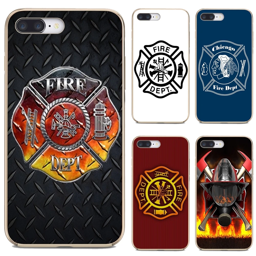 

Fire-Department-Firefighter-Helmet Phone Cases For Apple iPhone 10 11 12 Pro Mini 4S 5S SE 5C 6 6S 7 8 X XR XS Plus Max 2020