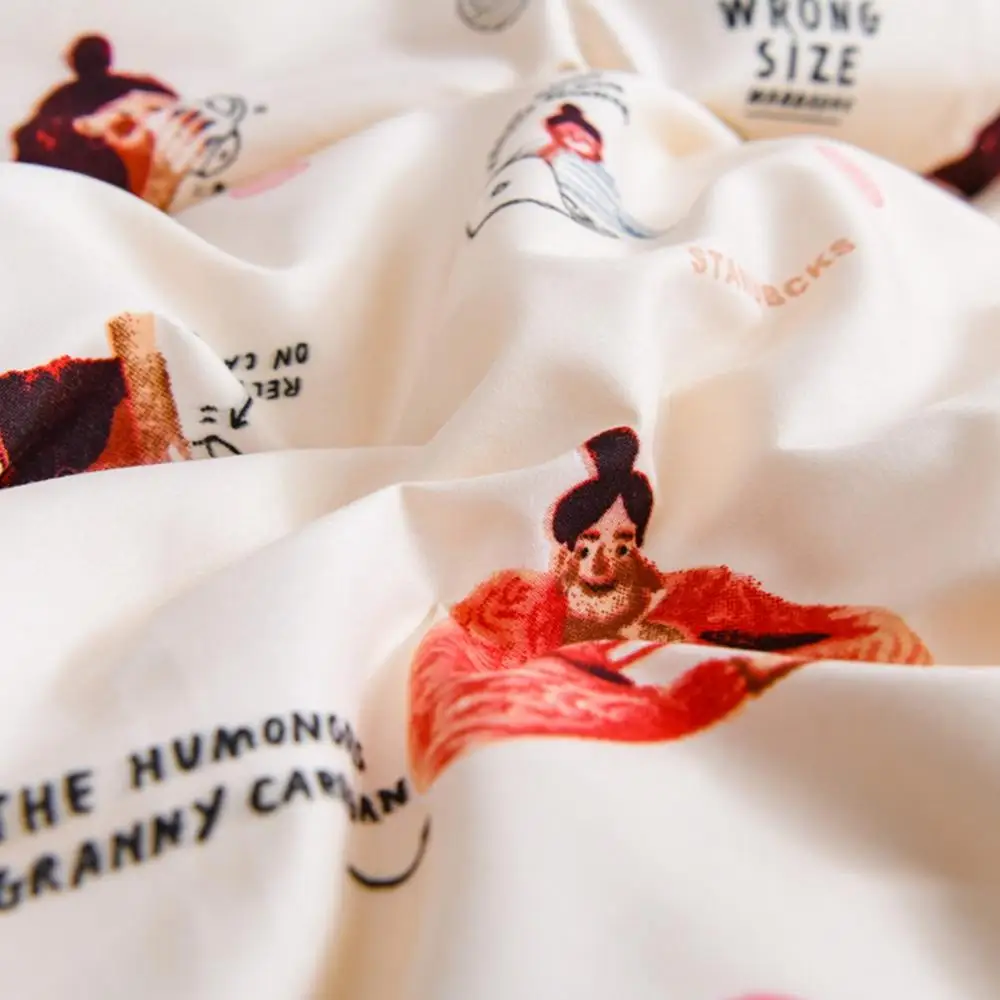 Комплект постельного белья для взрослых с пододеяльником/пододеяльником и