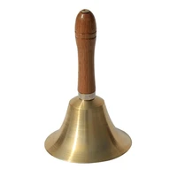 super loud solid brass hand call bell musical instrument accessories
