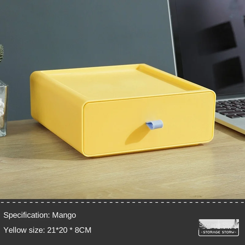 Ящик Рабочий стол ящик для хранения косметики полка офисный студенческий