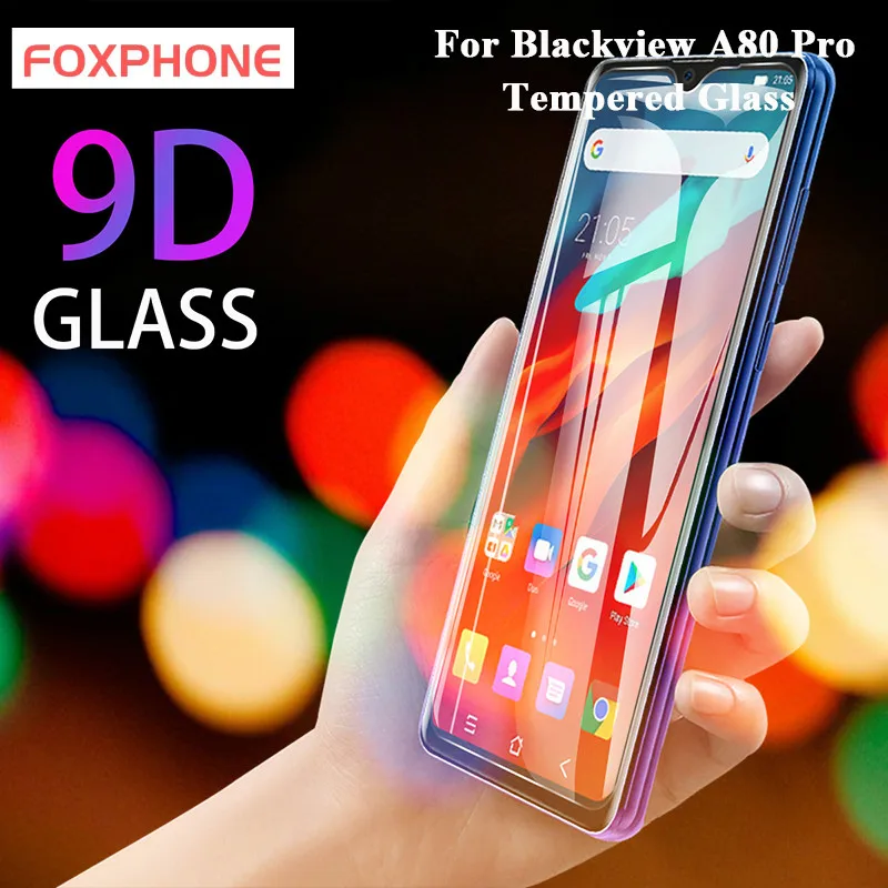 Защитное стекло FOXPHONE закаленное для Blackview A80 Pro | Мобильные телефоны и аксессуары