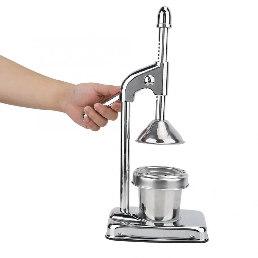 Ручной пресс из нержавеющей стали соковыжималка Бытовая для фруктов.| |