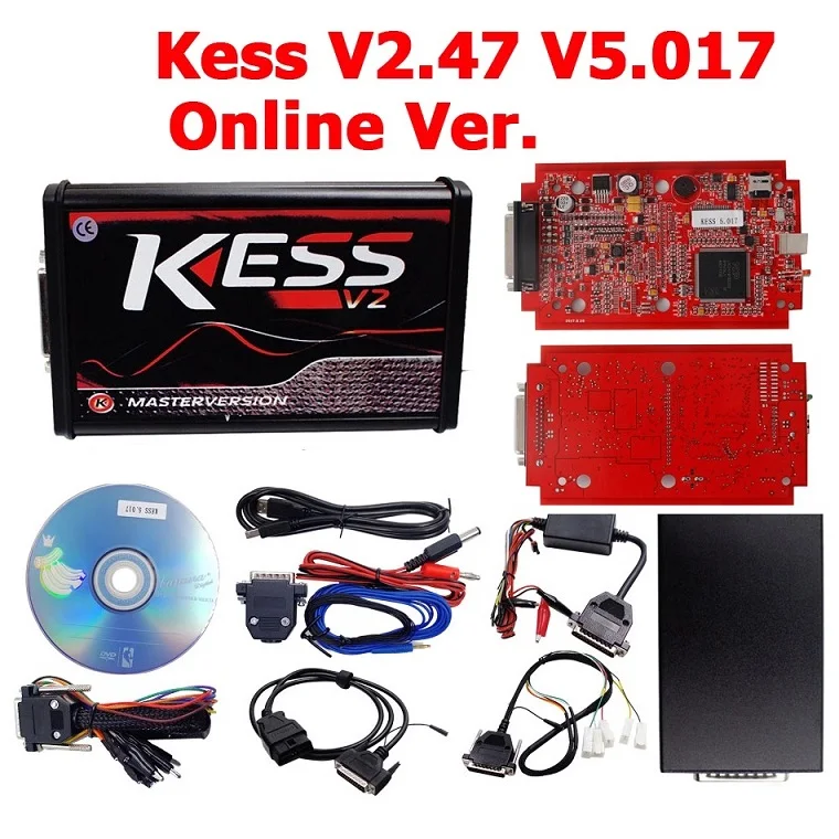 KESS Ktag K TAG V7.020 V2 V5.017 No Tokens Limited ECU чип тюнинг светодиодный Адаптер BDM рамки
