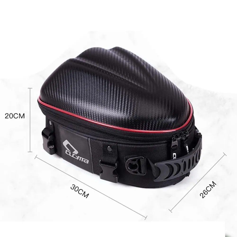 Сумка-седло на заднее сиденье мотоцикла жесткая оболочка сумка