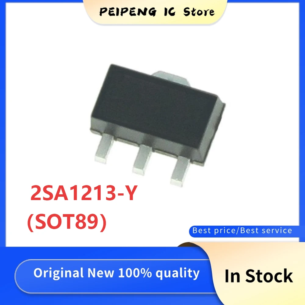 10 шт. 2SA1213-Y 2SA1213 SOT89 SOT SMD PNP транзистор NPN Power Triode IC чип-патч новый оригинальный -