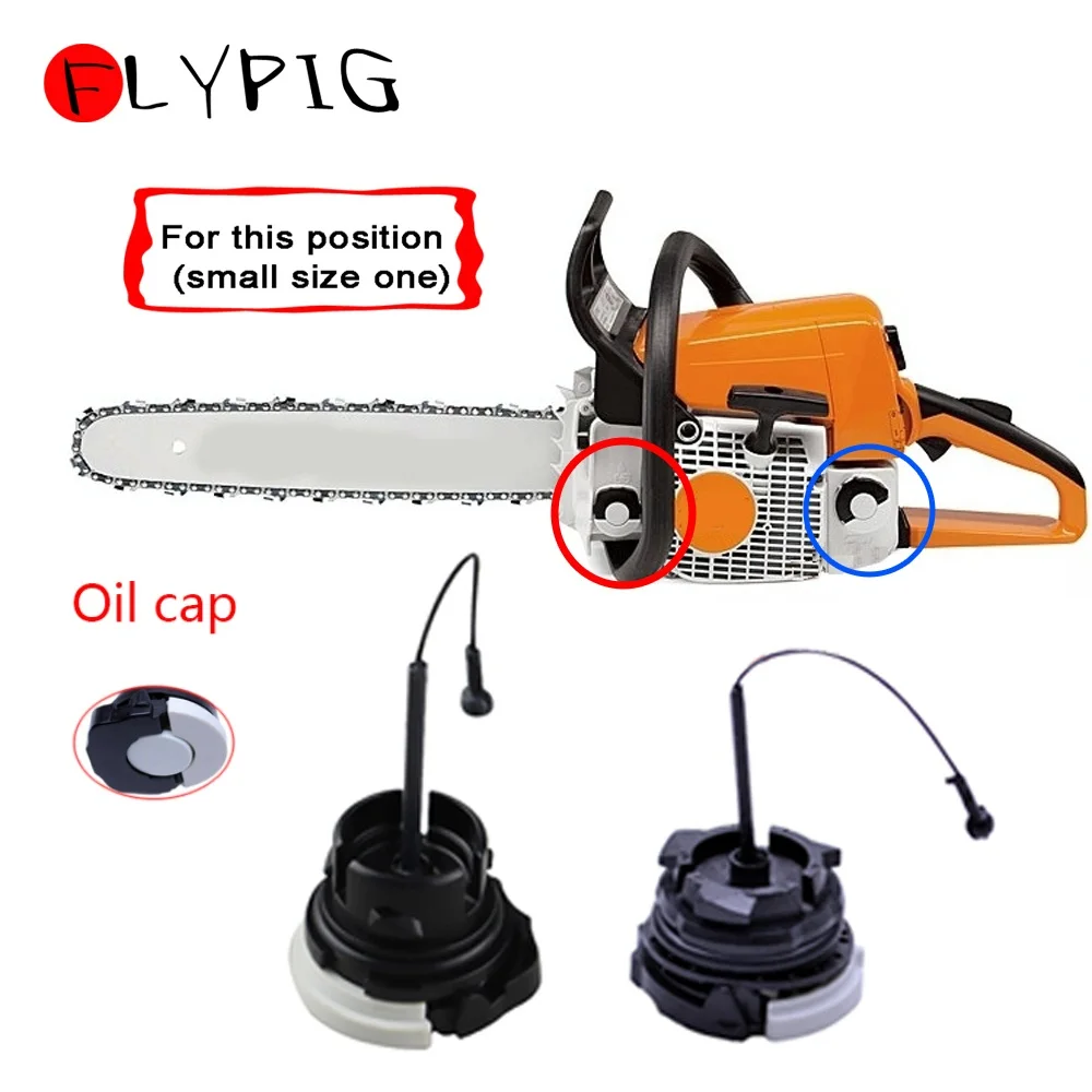 Новый 2 шт. газовый бак топливный и масляный наполнитель Крышка для Stihl бензопилы