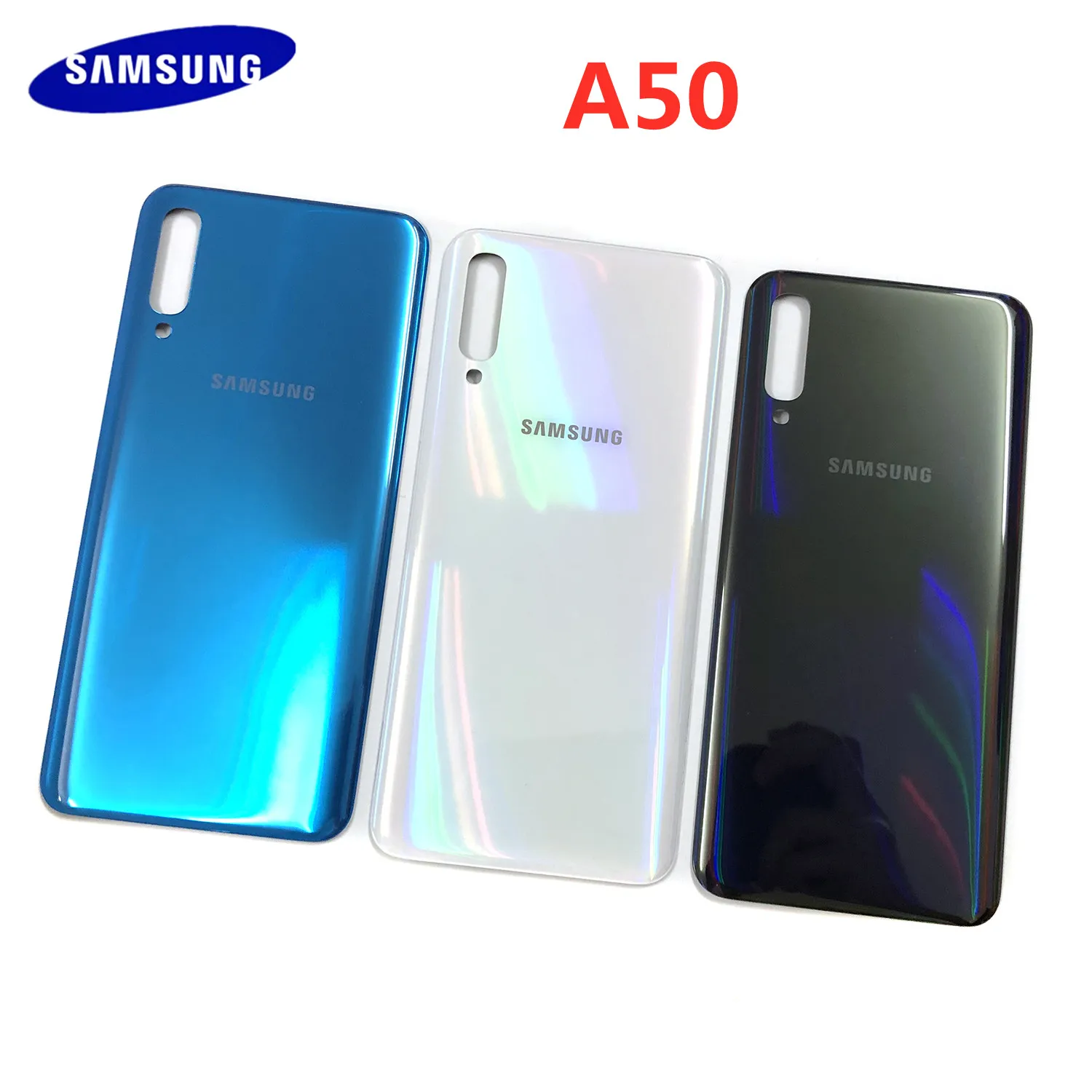 Оригинальный чехол для SAMSUNG Galaxy A50 2019 A505 A505F A505DS задняя крышка батарейного отсека с