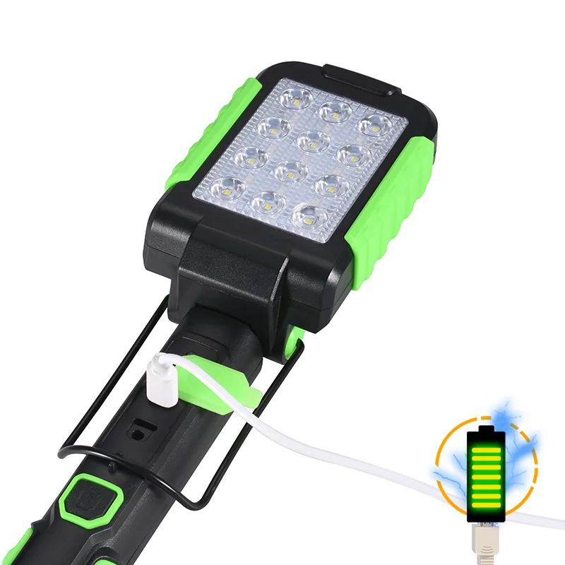 Складной светодиодный светильник GIJOE магнитный портативный прожектор 3 режима