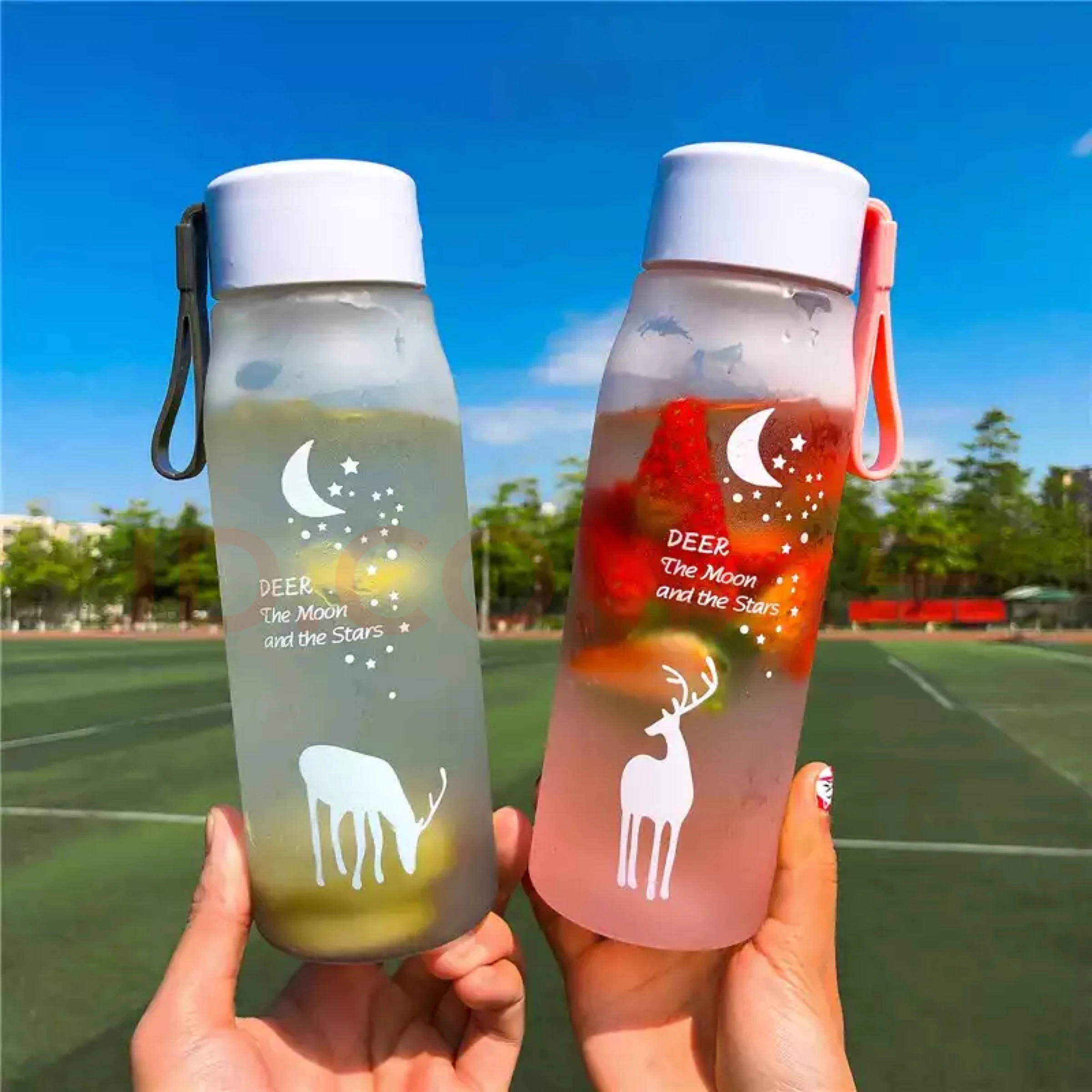 560 мл бутылки для воды Герметичная крышка тренажерного зала студентов