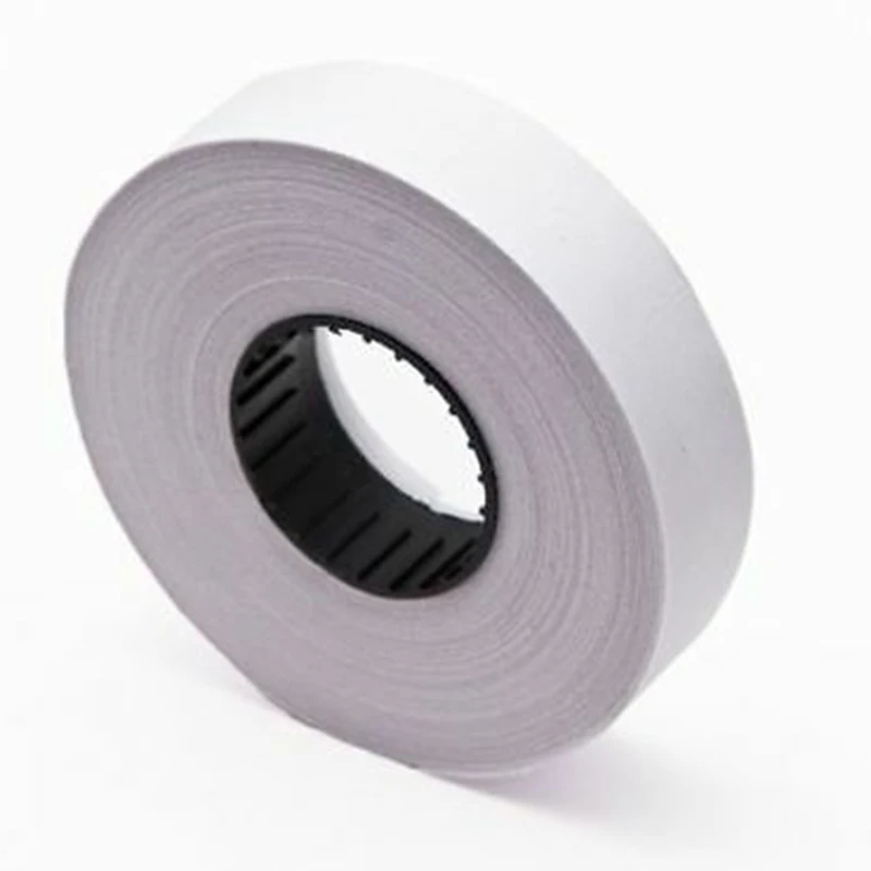 Термальная бумажная наклейка рулон 23x16 мм непрерывная термостойкая для прямого