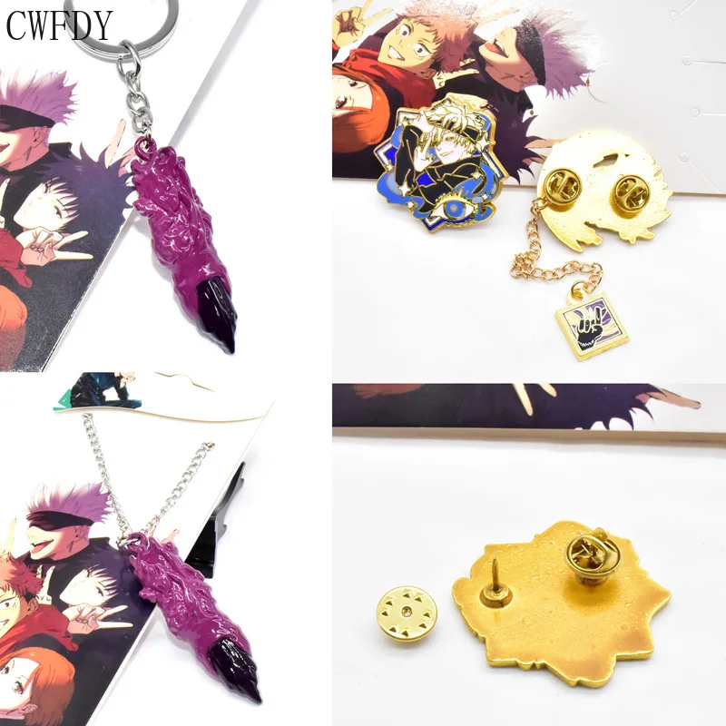 Эмалированные булавки для брелоков в стиле аниме ююютсу кайсен крутой значок
