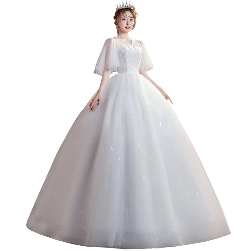 Фото Свадебное платье Popodion кружевное свадебное красивое и простое ROM80250 | Свадьбы