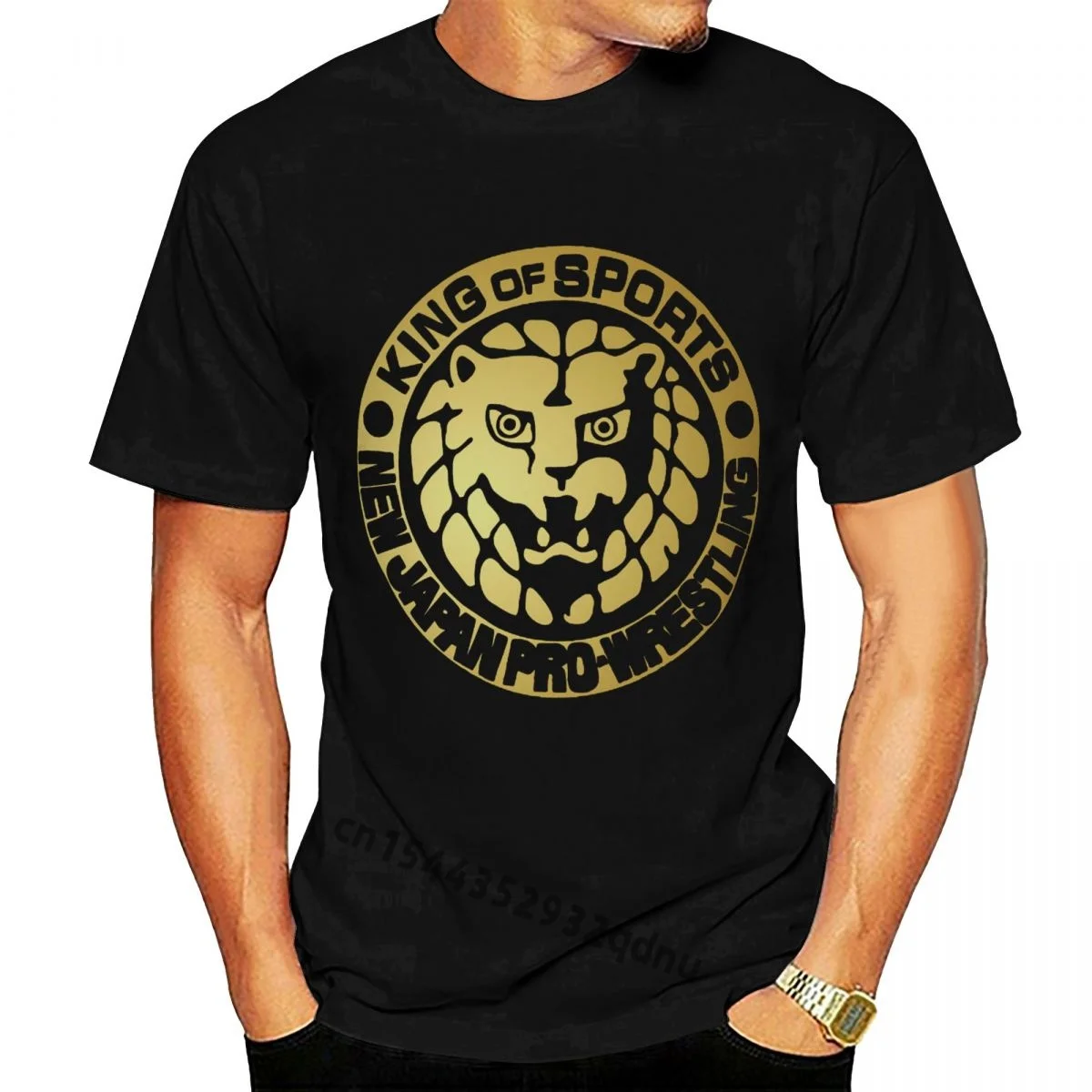 Новая Японская Профессиональная футболка для борьбы Njpw уличная одежда в стиле