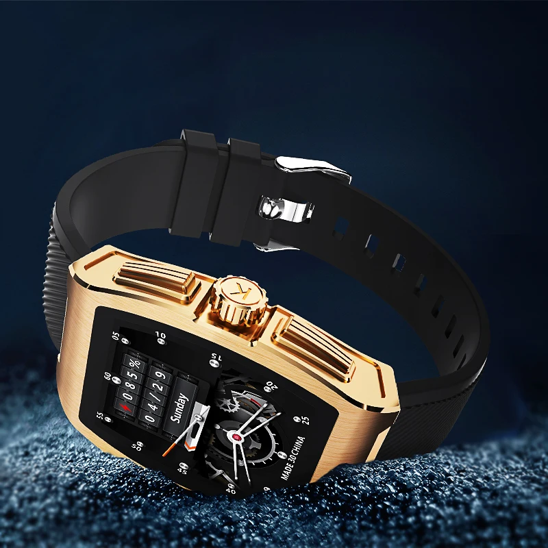 brightside c1 smart watch men for android ios smartwatch heart rate and blood pressure monitor fitness sport watches waterproof free global shipping