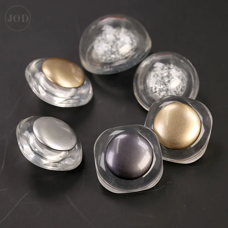 3 шт. Женская ветровка прозрачная пуговица для одежды шитая хвостовиком