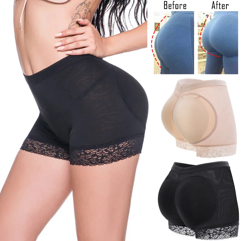 

2020 Women booty pads Panty Bum Butt Lifter Ass Big Control Panties Fake Hip Enhancer Shaper Brief Push Underwear Bottom Panty