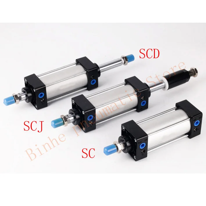SC двойного действия SCD двойной стержень SCJ регулируемый ход стандартный цилиндр