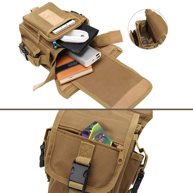 Тактическая Сумка с двумя способами военный ремень подвеской на талии