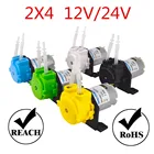 Дозирующий насос, перистальтический насос 12 В24 В постоянного тока с разъемом для Arduino, аквариума, лабораторного анализа, сделай сам