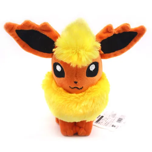 Милые плюшевые игрушки Vaporeon Glacia Flareon artimuno желтая кукла с Dragonite подарок для