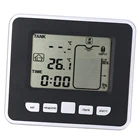 1 шт. высококачественный ультразвуковой датчик уровня жидкости с индикатором температуры и временным передатчиком