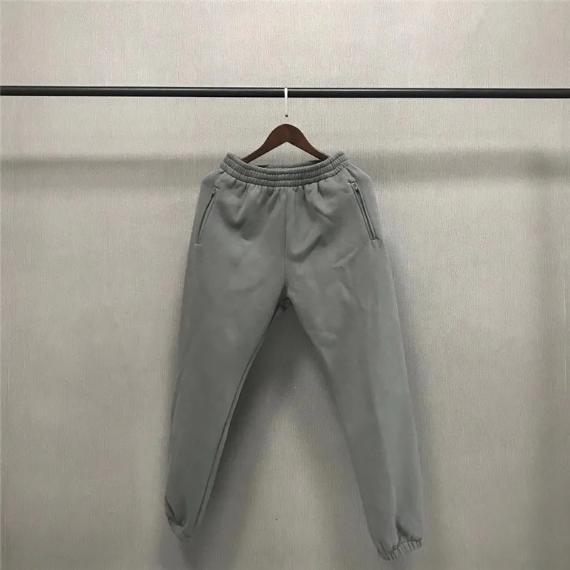 Мужские спортивные брюки Kanye West сезон 6 женские 1:1 Кардашьян бархатные - купить по