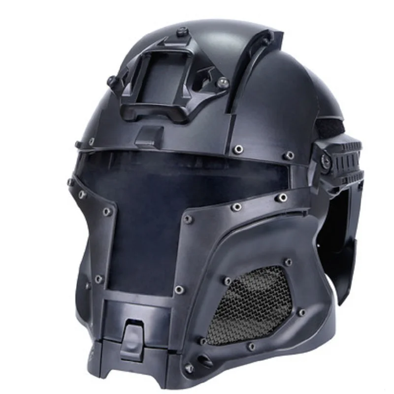 Iron Warrior Tactical Modeling COS End Water Bullet Full Head Circumference Outdoor Sports Riding Exclusive Motorcycle Helmet
