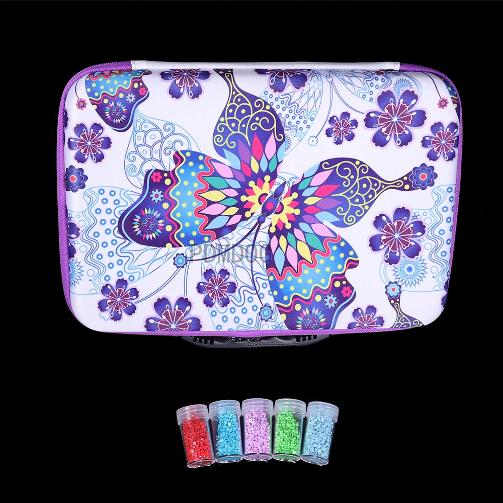 

40/60/70/80/120 Bottles Diamond Painting Accessories Container Storage Bag Carry Case Holder Box Embroidery Tools Organizer