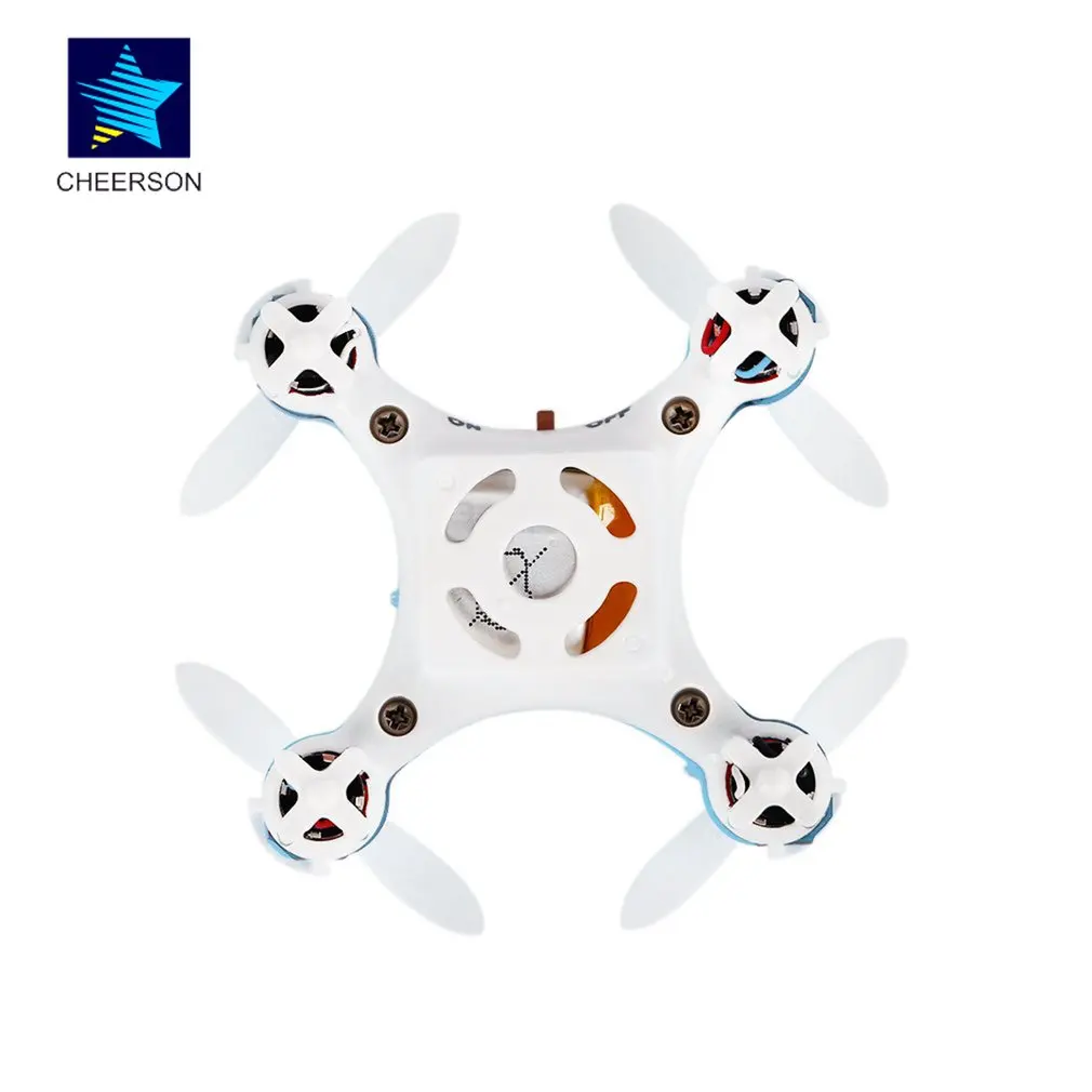 Cheerson CX-10 CX10 2,4G дистанционное управление Управление игрушки 4CH 6 оси Квадрокоптер с дистанционным управлением Мини RC вертолета радио Управление самолет RTF Дрон синий