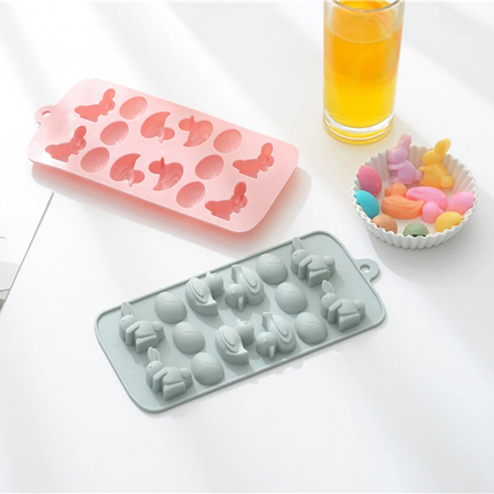 14 полости мультяшное яйцо утки силиконовая форма для выпечки торта инструменты