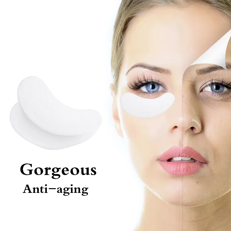 

25Pairs Eyelash Pad Gel Patch Grafting Eyelashes Under Eye Patches For False Eyelash Extension Paper Sticker Wraps Makeup Tools