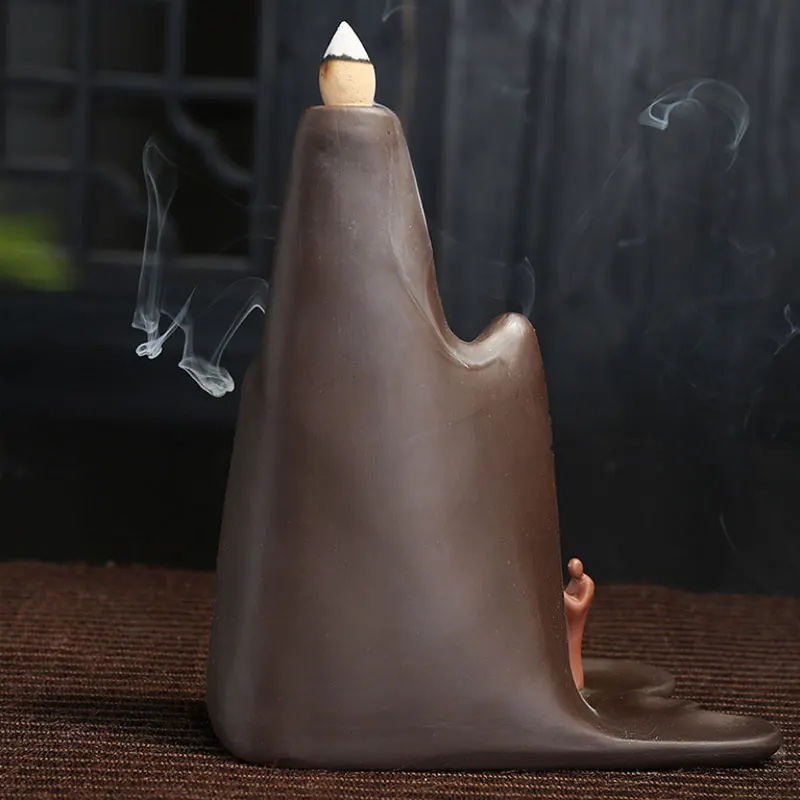 10 шт. благовония + креативная горелка для благовоний искусственные конусы