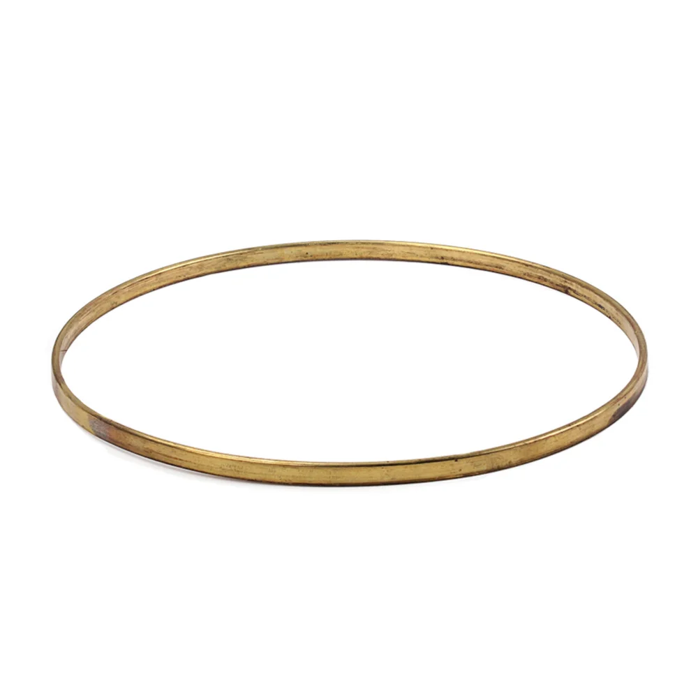 

1 Set Wooden Banjo Rim and Brass Banjo Oblate Tension Hoop Banjo Parts Accessories Luthier Maker HA302