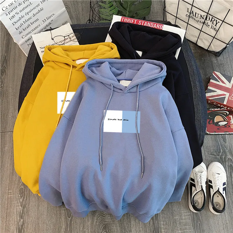 

Xуди Hoodies Sweatshirt Women Hoodie Moletom Feminino Aesthetic Hooded Woman Oversized Autumn Bluza Warm Thick Winter Plus Size