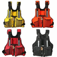 adult adjustable life jacket vest marine reflective sailing kayak fly fishing adjustable adult life jacket life saver