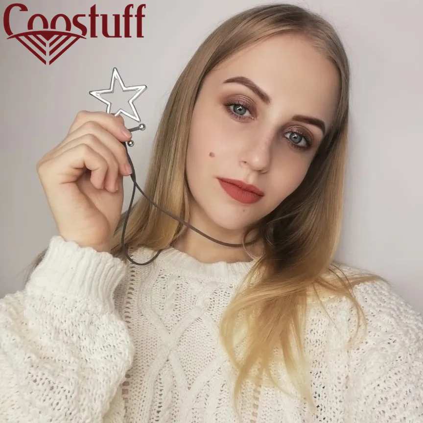 Модные ювелирные изделия подарки для женщин Чокеры шеи цепочки инициала