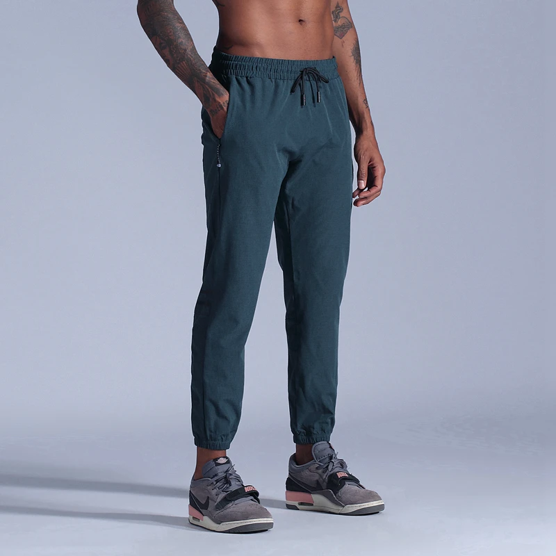 New Sport Pants Men Running Pants With Zipper Pockets Training and Joggings Men Pants Soccer Pants Fitness Pants For Men
