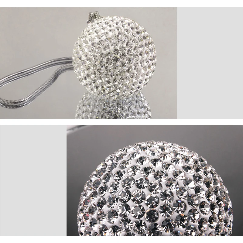 Украшение для салона автомобиля зеркало заднего вида Алмазный кристалл