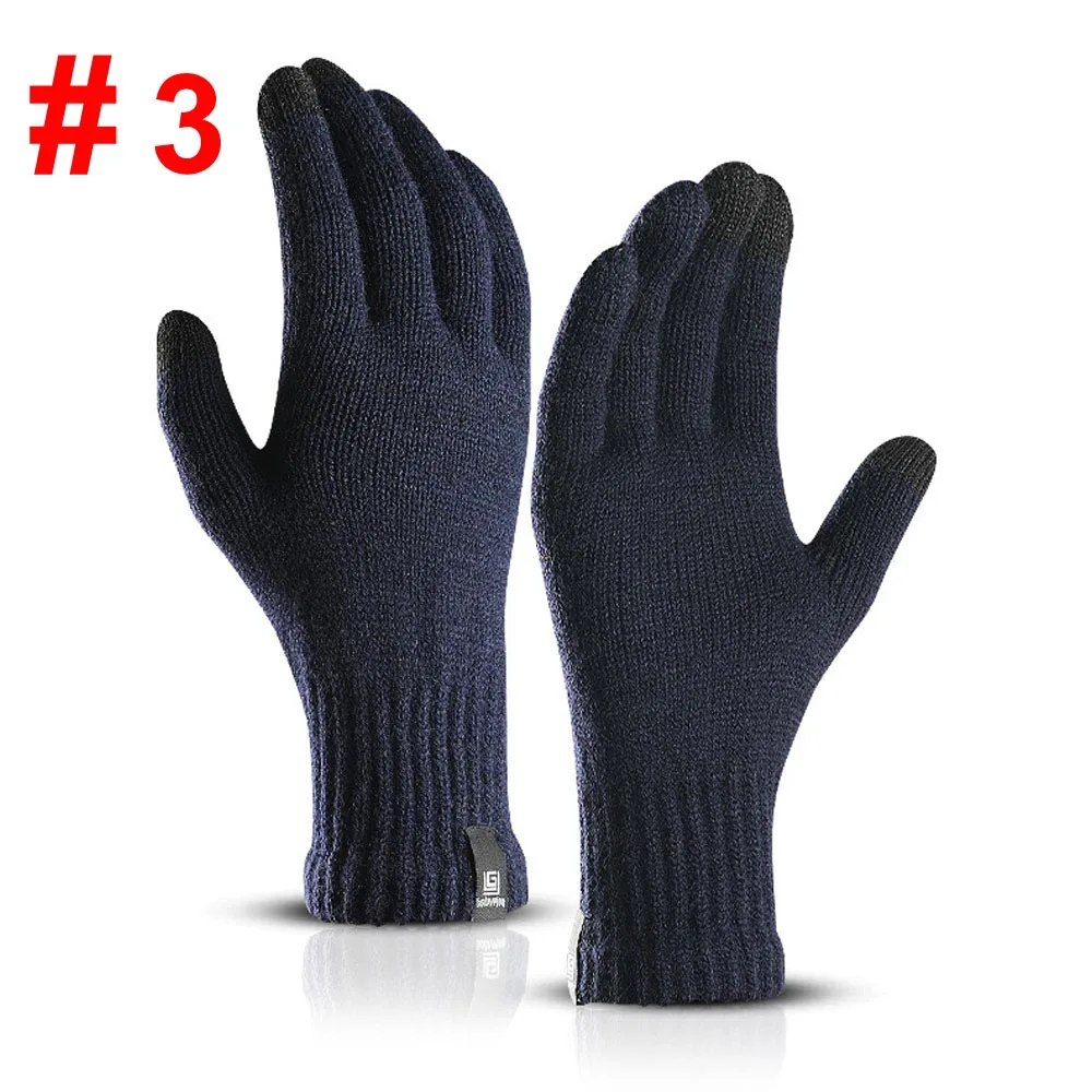 Blue L. Mirror 1 пара Женские Мужские перчатки для бега перчатки с сенсорным экраном зимние аксессуары для бега Новые - Цвет: Blue