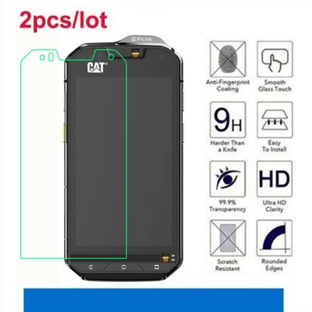 Закаленное стекло для Caterpillar Cat S60 2.5D Premium защитная пленка экрана S61 S31
