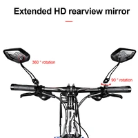 bike mirror handlebar mirror bike accessories reflector rear view for a children bicycle wide range back sight bike mirrors