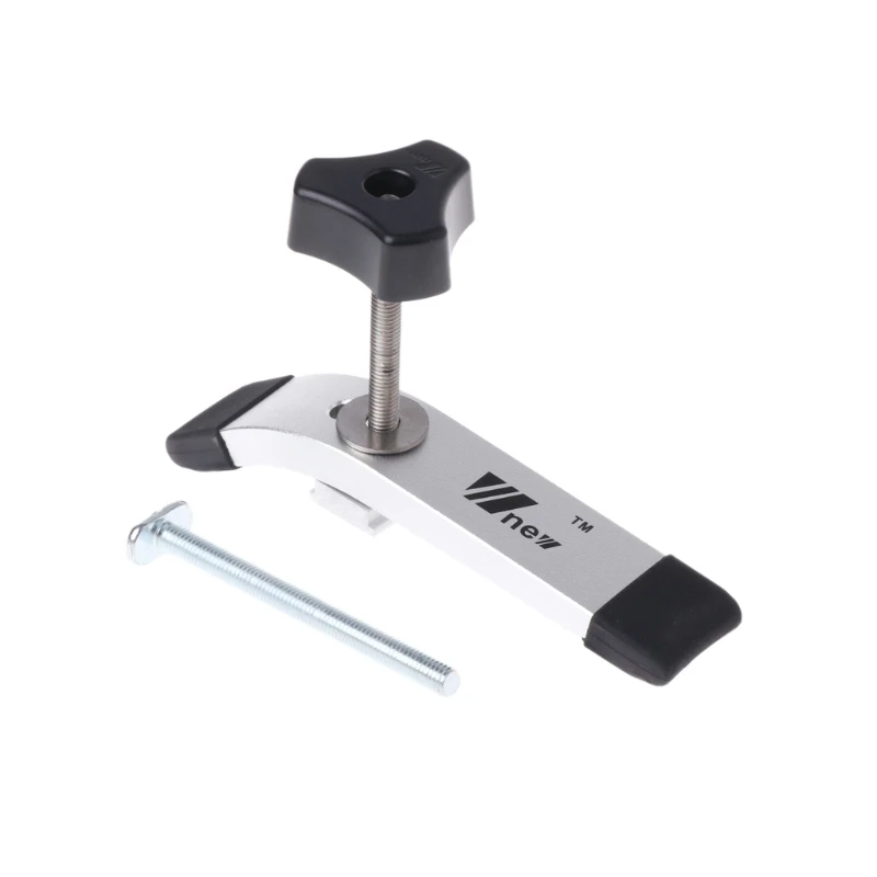 

8mm Metal Quick Acting Hold Down Clamp Set for T-Slot T-Track DIY Woodworking