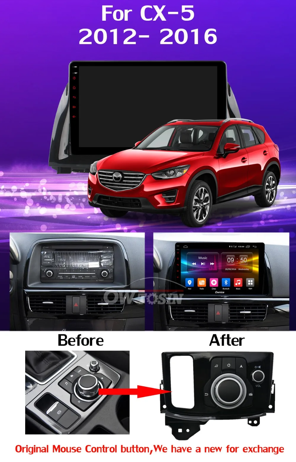 10," 360 ° панорамный автомобильный dvd-плеер на основе Android для Mazda CX-5 CX5 CX 5 2013 Автомобильный gps Радио Стерео ADAS DSP CarPlay