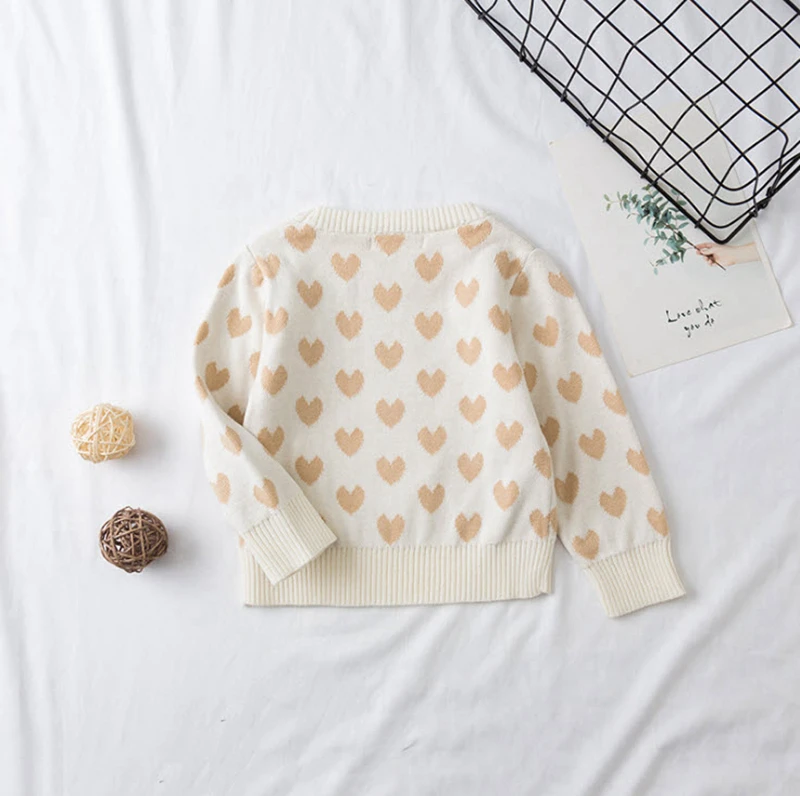 Свитера для маленьких девочек детская одежда хлопковый детский вязаный свитер