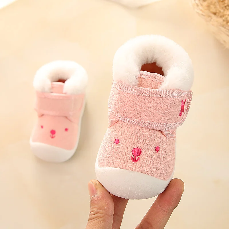 Новинка 2019 года зимние сапоги для маленьких девочек обувь новорожденного сезон