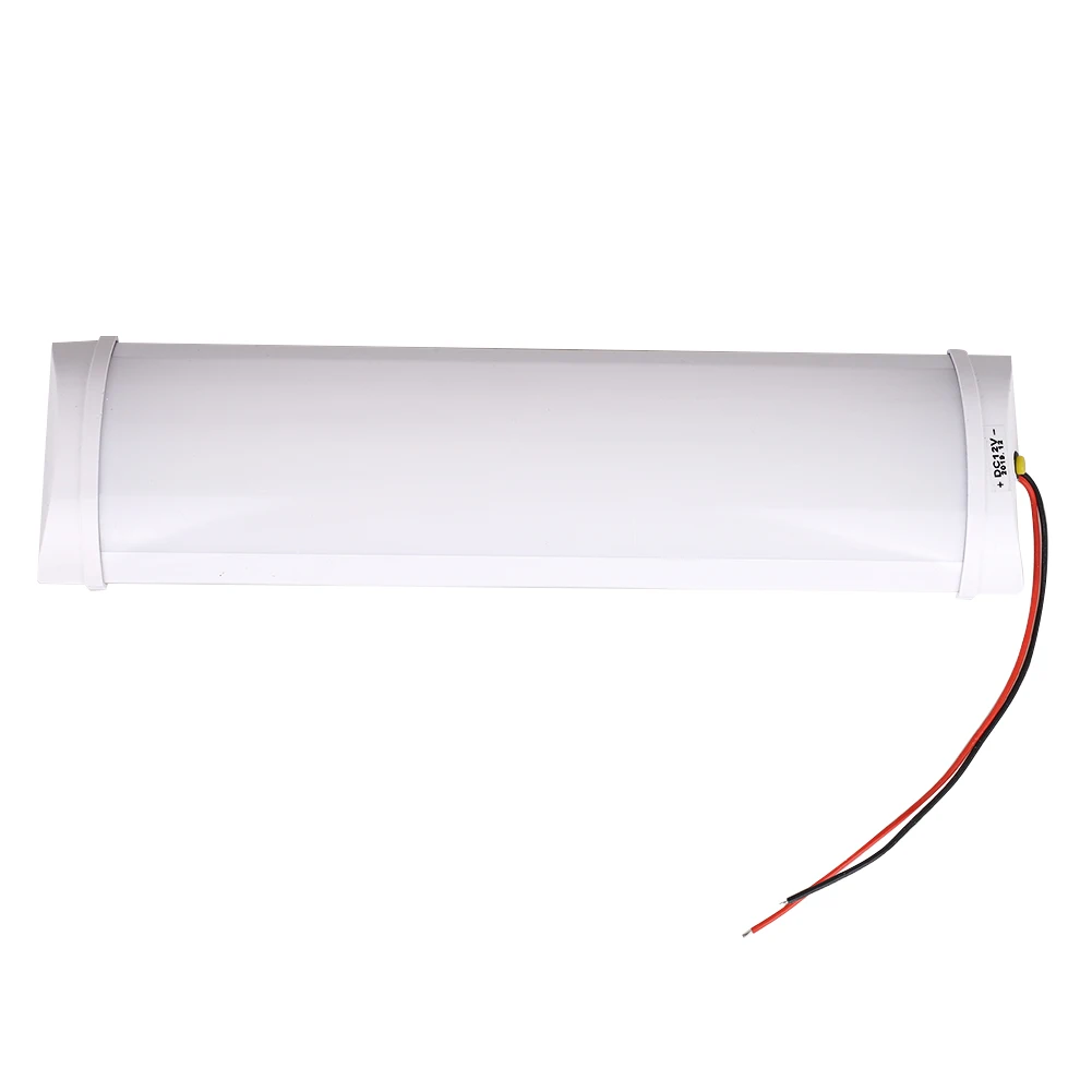 

1pcs 12V LED Car Interior Dome Lights Roof Interior Dome Light White Strip Bar Lights ON/OFF Switch For Car Vehicle Bus Caravan
